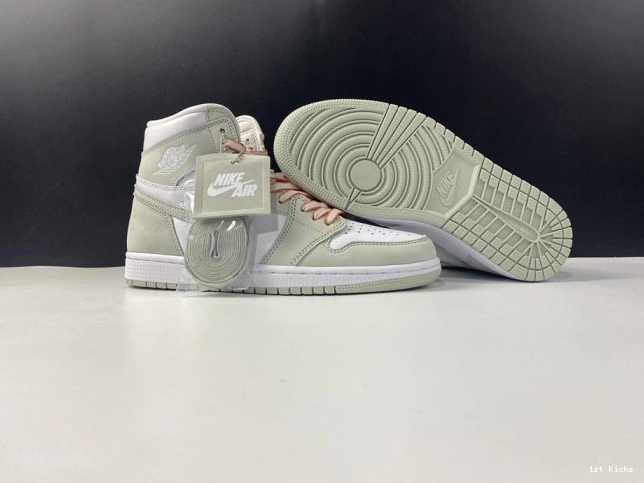 1st Kicks Shoes Jordan Seafoam OG Air 1 High CD0461-002 0713